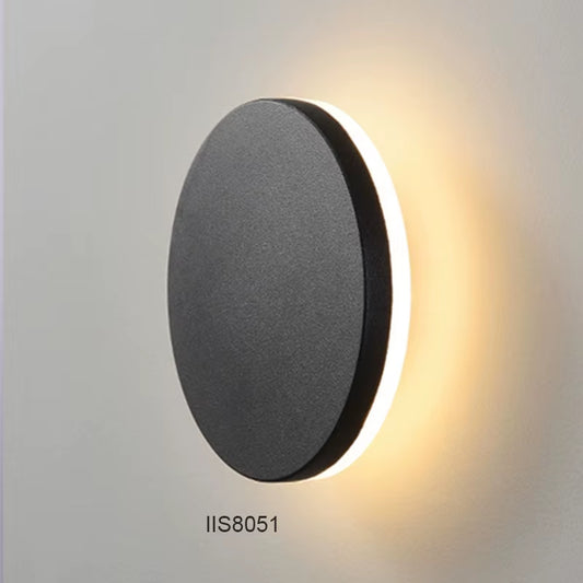 Modern IP65 Waterproof Outdoor LED Wall Lamp Aluminum round Squar Wall Light Garden Porch Sconce Light 96V 220V Sconce Luminaire
